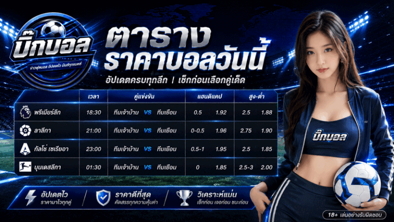 ตารางผลบอล