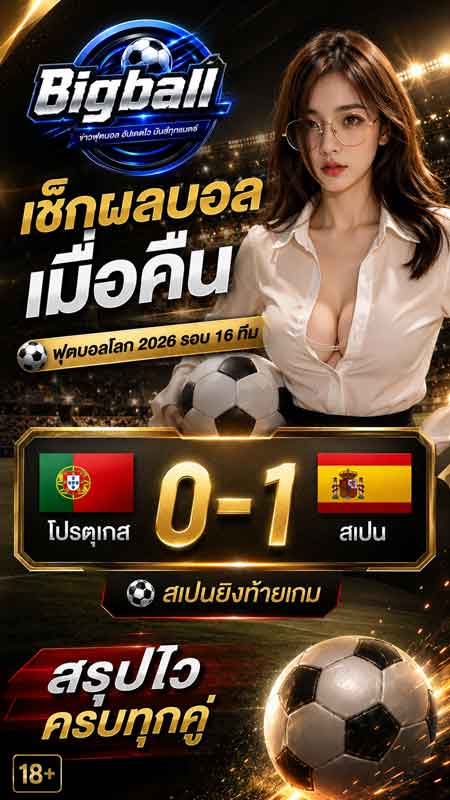 ราคาบอลวันนี้
